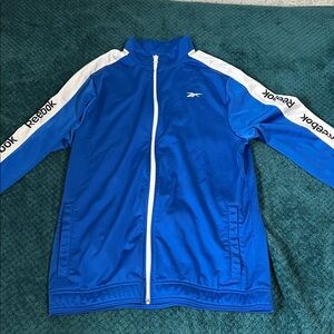 Reebok Royal Blue Jacket with White Details